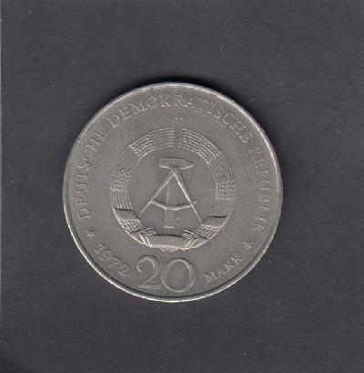 Beschrijving: 20 Mark  F.SCHILLER